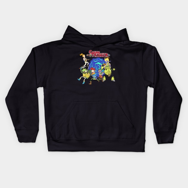 Chrono adventure Kids Hoodie by Tosky